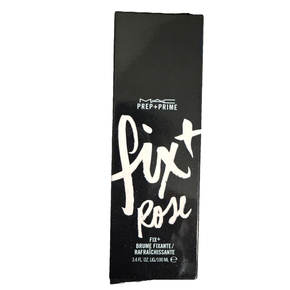 Mac Prep + Prime Fix + Finishing Mist Makeup Rose 3.4 fl.oz /100 ml New